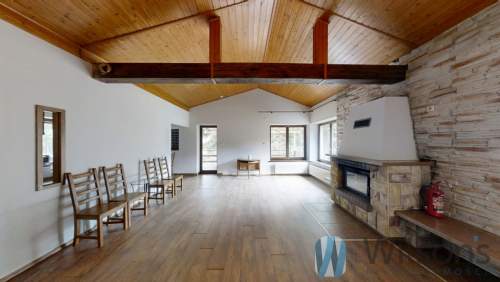 Działka 9130 m2 zabudowana domem 156 m2