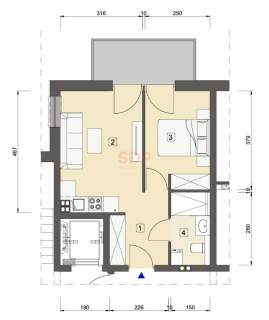 Apartament od północy z widokiem STREFA SPA
