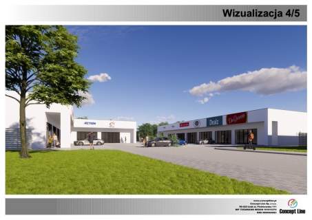 Działka z WZ usługowa w centrum Ozorkowa