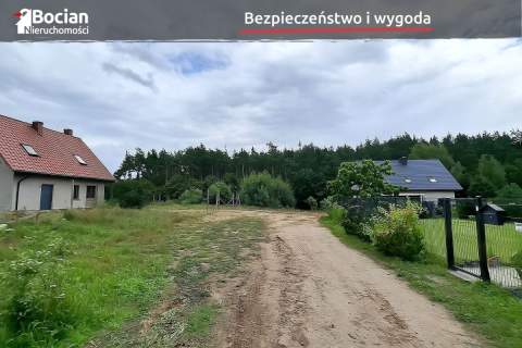 Działka w cichej okolicy Niestępowo 