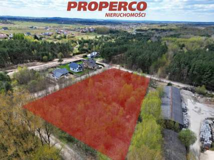 Dzialka z WZ, 6500 m2, Piekoszów