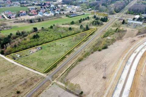 DZIAŁKA 1,24 HA OSTROŁĘKA PRZY OBWODNICY