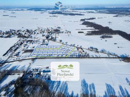 Działka budowlana na sprzedaż, 977 m2, Pierławki