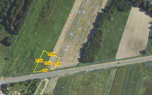 Działka budowlana PNB Kłobuck Zakrzew 972m2