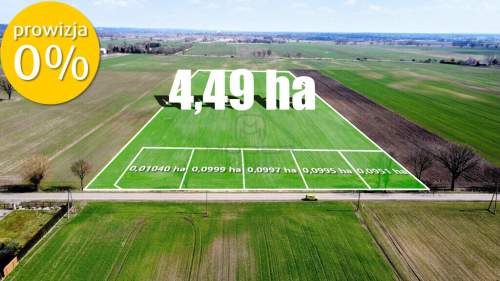Grunt 4,49 ha z koncepcją 5 domów   Jenin - 0%