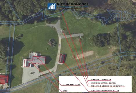 Posiadłość, dom 232m, 1,25ha działka - Trzebcz