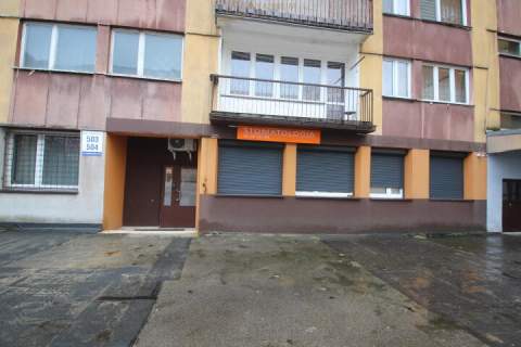 Sosnowiec Jagiellońska-lokal uzytkowy z częścią mie