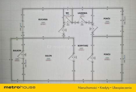 3-pokojowe mieszkanie Balkon Spokojna okolica