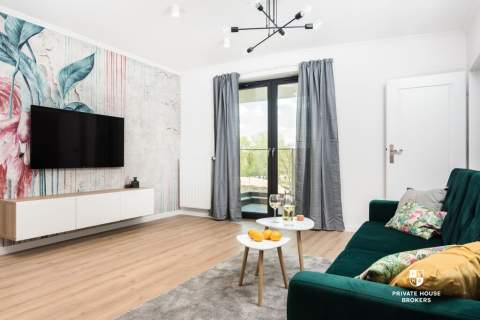 Wiślane Tarasy 2.0 Apartament 49 m2 z Balkonem