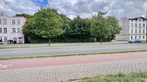 Działka usługowo, handlowa przy ruchliwej ulicy Żurawia