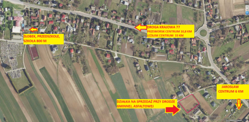 Działka budowlana z MPZP, mediami, dojazdem asfaltowym
