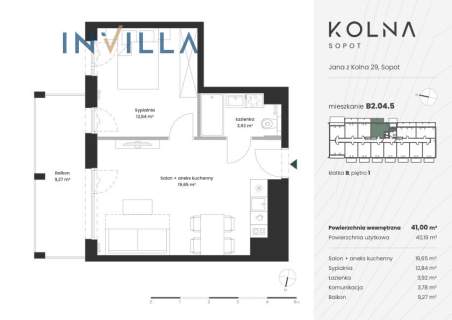 Nowoczesny 2-pok. apartament w Sopocie