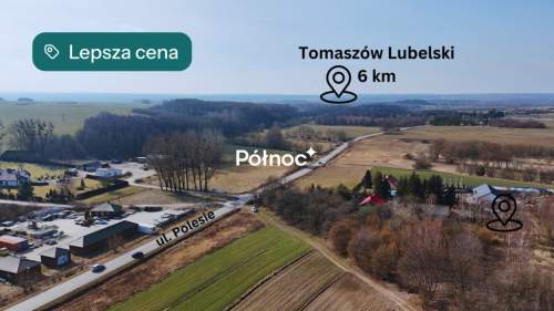Na sprzedaż 2 działki budowlane w Majdanie Górnym