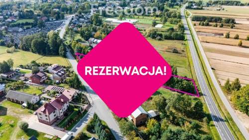 Atrakcyjna działka w Dobrem