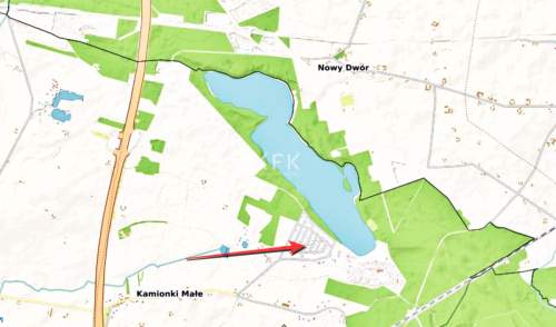 Działka nad jeziorem z gotowym projektem domków