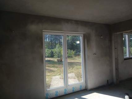 Dom nowy do wykończenia na działce 2394m w otulinie lasu