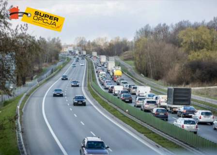 działka ustawna przy węźle A4