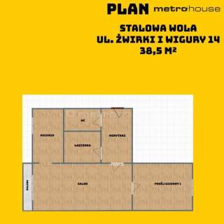 ustawne 2 pokojowe mieszkanie na parterze
