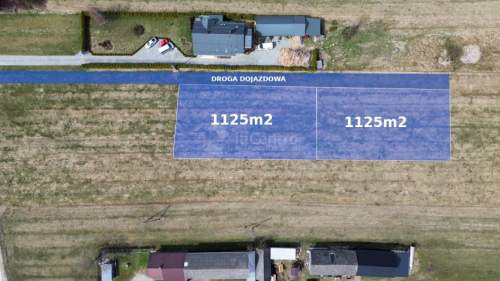Działka BUDOWLANA Chyżne 1125m2