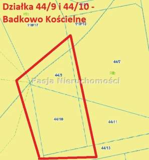 Działki Bądkowo Kościelne