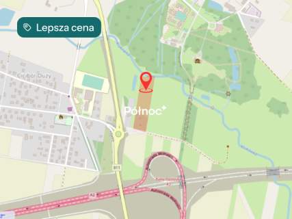 Działka budowlana z pozwoleniem na staw przy rzece
