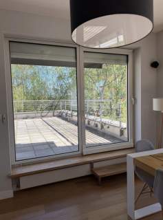 Piękny apartament z dużym tarasem na wynajem