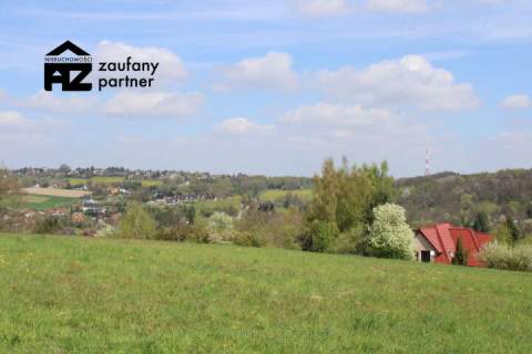 Fajna działka budowlana na wzniesieniu