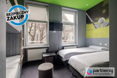 Działający, 11-pokojowy hostel w centrum miasta 