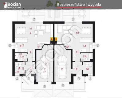 Połówka bliźniaka w stanie deweloperskim PREMIUM 