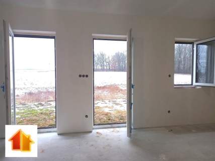 Nowoczewny bliźniak Żory Osiny 500m2 ogród
