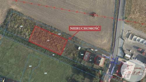 Działka 800 m z projektem domu i garażu Września