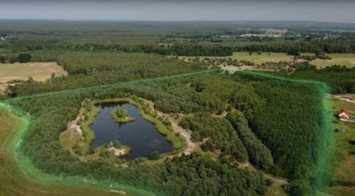 Rozległy teren pod wille 16ha