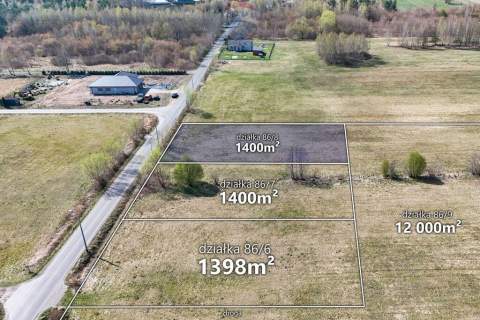 Działka 1400 m2 z warunkami zabudowy gm.Włocławek