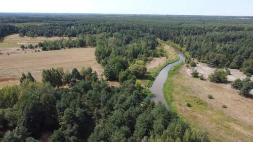 Działka 800 m2 w Woli Chodkowskiej Warszawa 85 km.