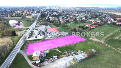 Działka inwestycyjna przy dr. wojewódzkiej Krosno