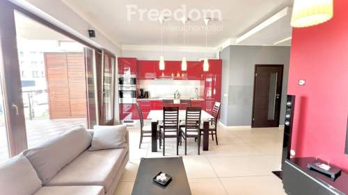 Apartament w Baltic Park Plaża z narożnym tarasem.