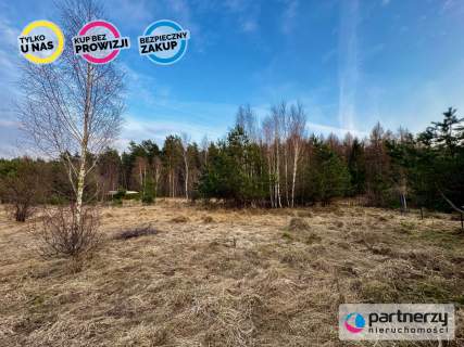 Piękna działka pod lasem 2257 m2 z wydaną WZKą .