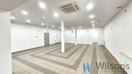 Przestronny lokal przy trasie - parking / witryny