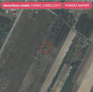 Działki budowlane z warunkami zabudowy pow. ok. 1200 m2