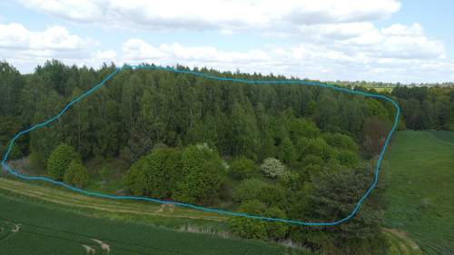 Działka 2,15 ha z potencjałem koło Nałęczowa.