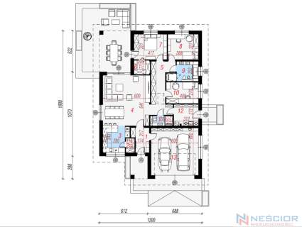 Na sprzedaż-Dom 166m2 dwie działki po 1000 m2