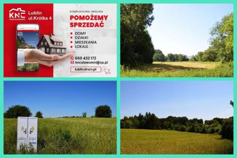 Działka rolno-budow. z szybkim dojazdem do Lublina