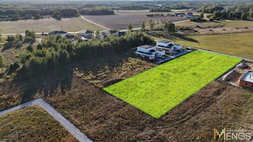 Działki budowlane z mediami i drogą