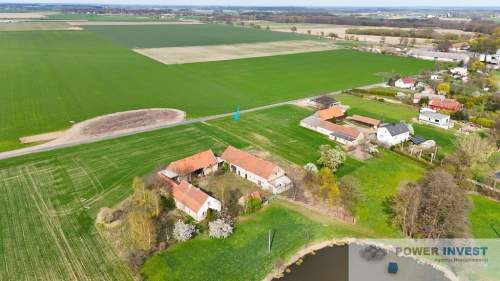 1500 m z WZ, prąd na działce, szeroki front 50 m