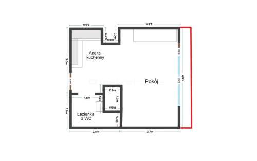 Mieszkanie 22m2 - dobra lokalizacja