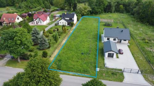 Działka budowlana 2000 m2 w Bronowicach gm. Puławy