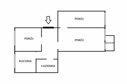 3-pokojowe mieszkanie w spokojnej okolicy Toruń, Rubinkowo