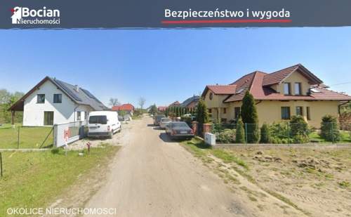 Działka blisko lasu z rozpoczętą budową Trąbki
