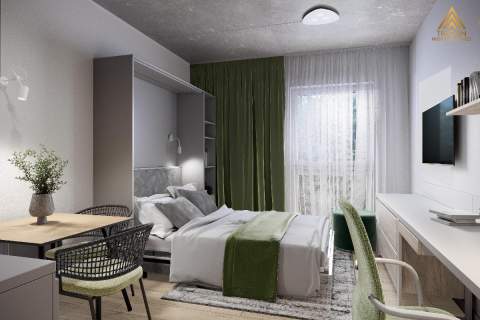 NOWE, wykończone, tramwaj, balkon, Lobby