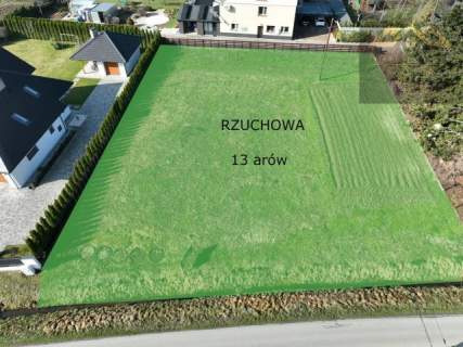 Rzuchowa 13 ar budowlana ekstra lokalizacja super układ